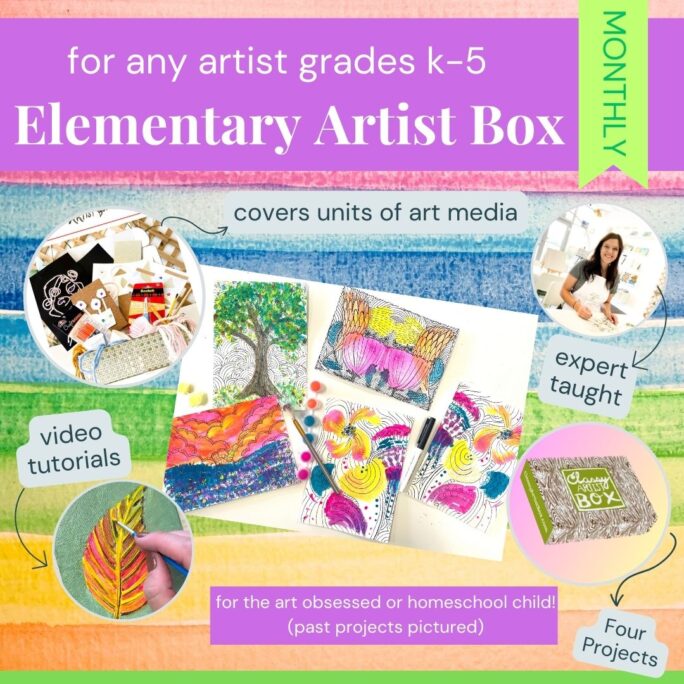 Elementary Artist Box Monthly