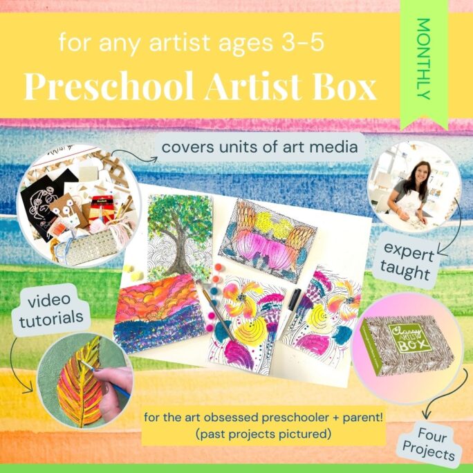 Preschool Artist Box Monthly