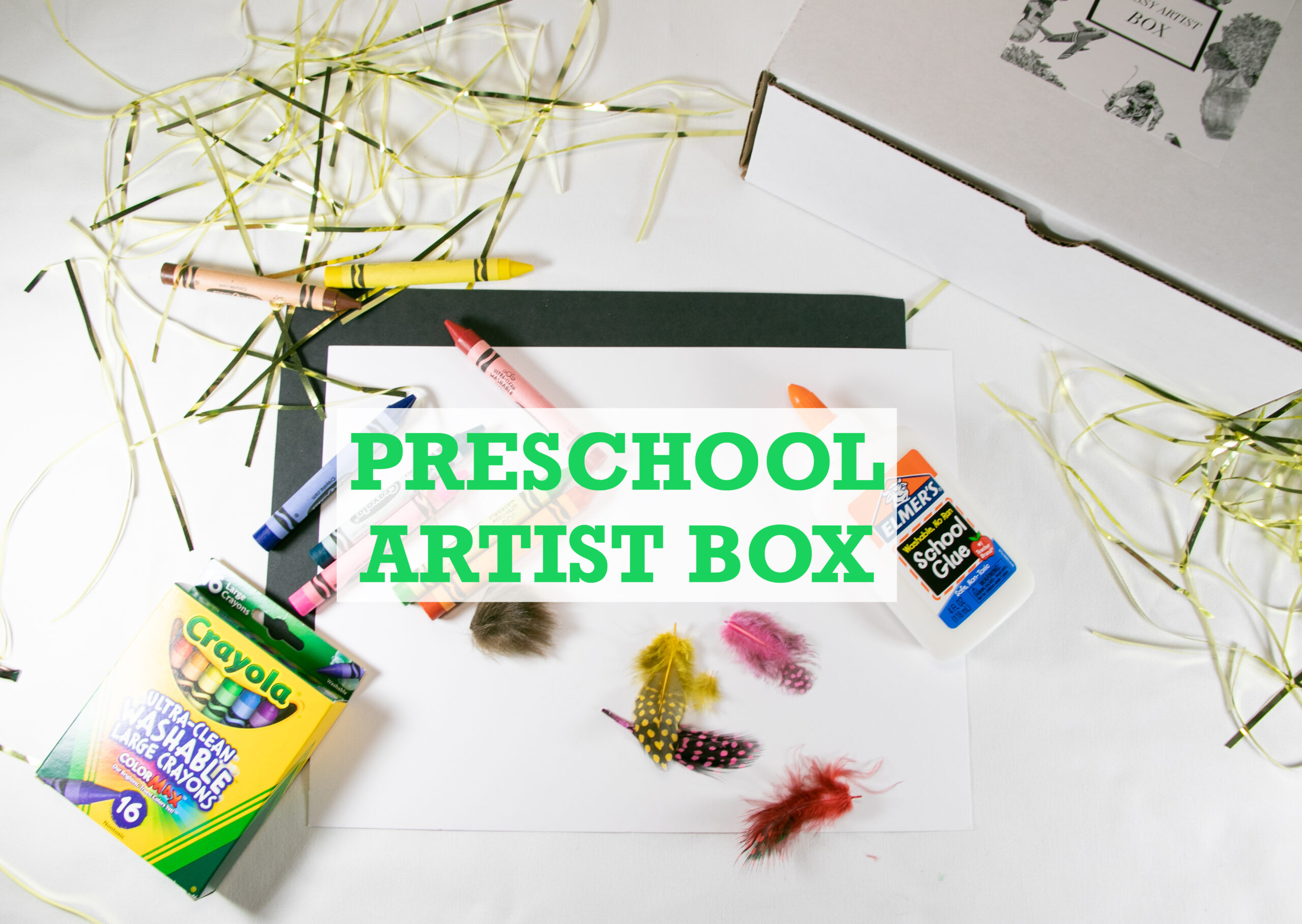 Preschool Artist Box Monthly