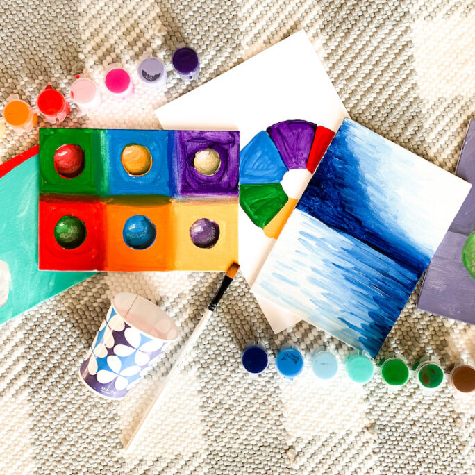 All About Color: Intro to Painting ProjPack for Kids