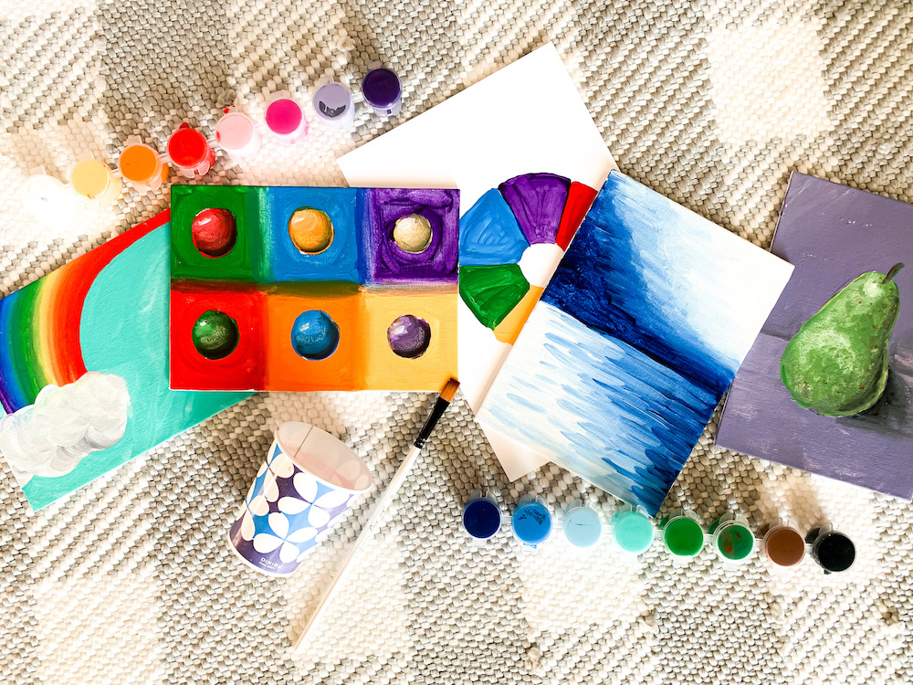 Artist Paint Kit - Kids Paint Kit - DIY Art Project - Paint at Home - Kids  Crafts - Fun Activity for Kids