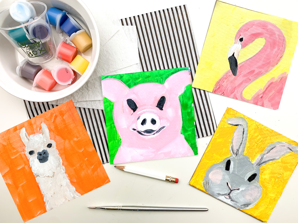 Kids Art Box Month to Month Subscriptions – Regular Size