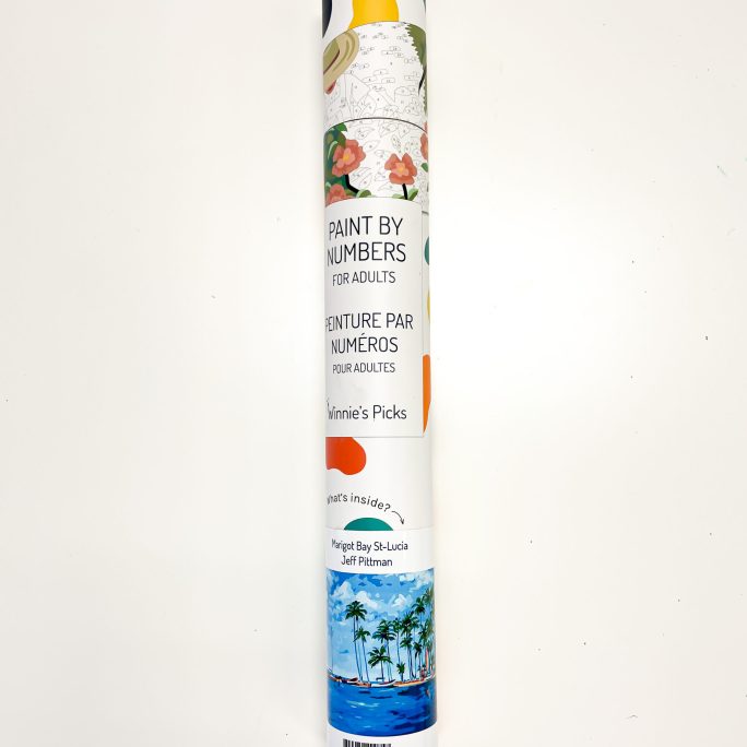 Winnie's Picks Marigot Bay St-Lucia Paint by Numbers