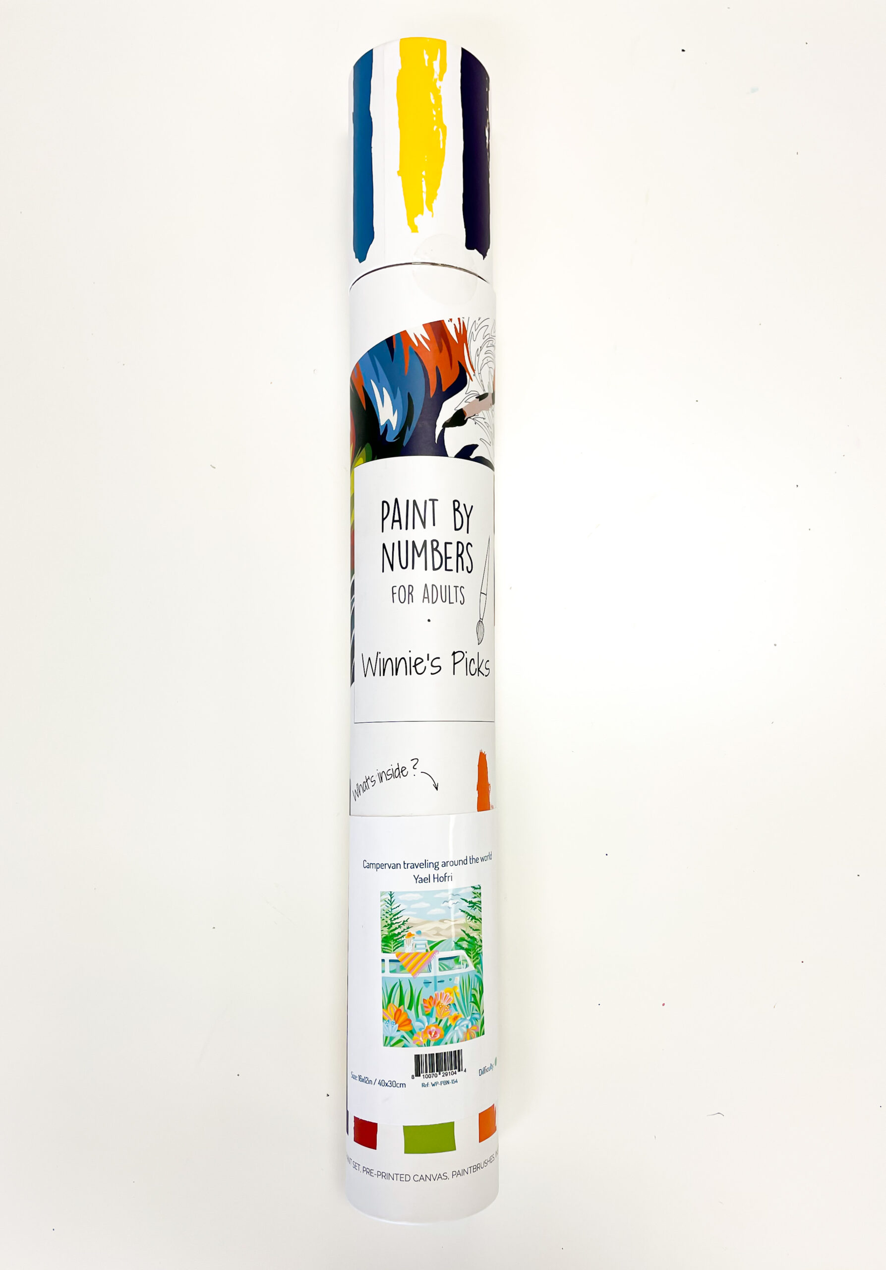 Winnie's Picks Adult Paint by Numbers Kit, 16 x 20, Marigot Bay